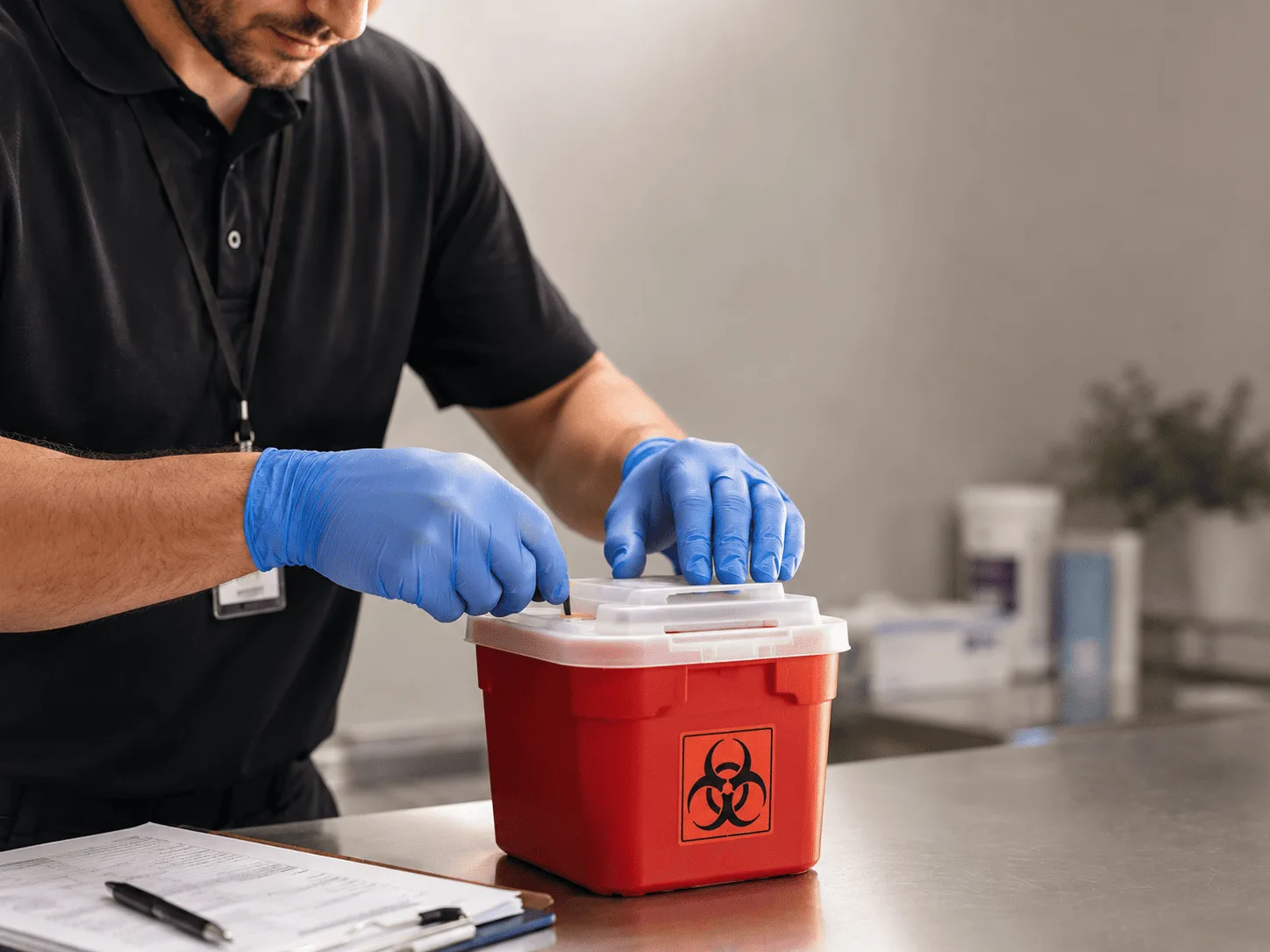 Why choose Sharps Waste Disposal in Kitts Hill, OH
